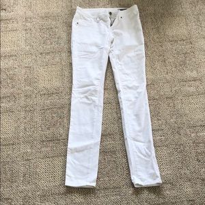 Blank NYC white low rise jeans